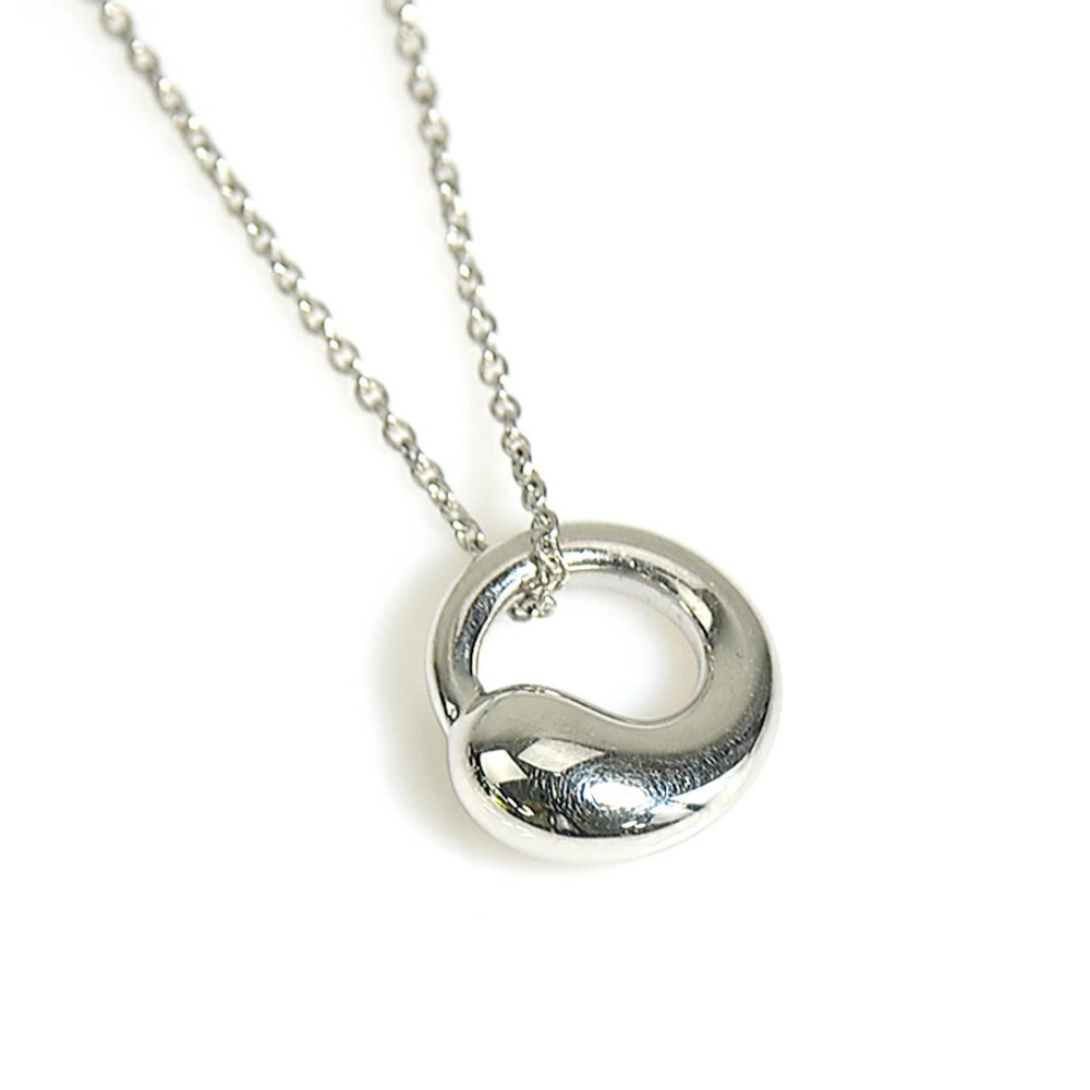 Tiffany Co Eternal Circle Necklace Sterling Silver